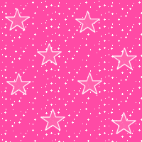 Крупные белые звезды на розовом