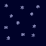 Звезды на темно-синем