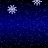 Снежинки на синем (2)