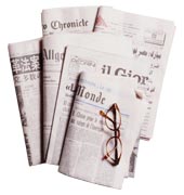 Газеты и очки