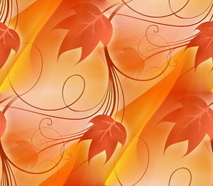 Красноватые листья осени