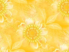 Желтые цветы на желтом