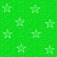 Зеленые звезды пятиконечные на зеленом