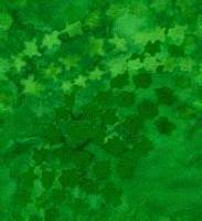 Зеленые звезды дорожками на зеленом