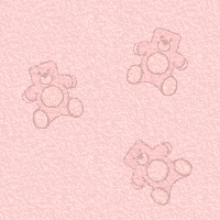 Розовый с медвежатами
