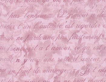 Английский текст рукописный на насыщенном розовом