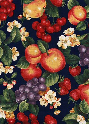 Яблоки, вишня, виноград, клубника