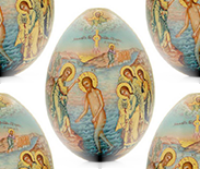 Пасхальные яйца с религиозным сюжетом