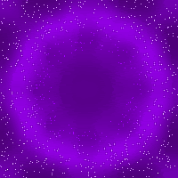Мерцающий круг на фиолетовом