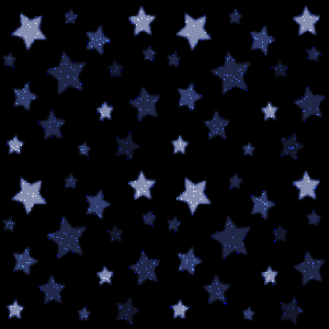 Голубые звезды на черном