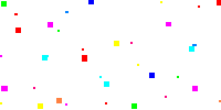 Падающие разноцветные квадратики