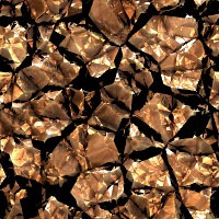 Камни коричневые с черным соединением