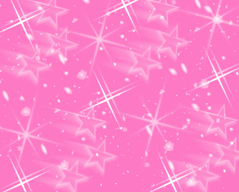 Крупные и мелкие звезды на розовом