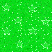 Звезды на зеленом фоне