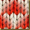 Вязание бело-красное