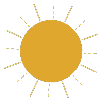 3d графика для презентации.  Солнце