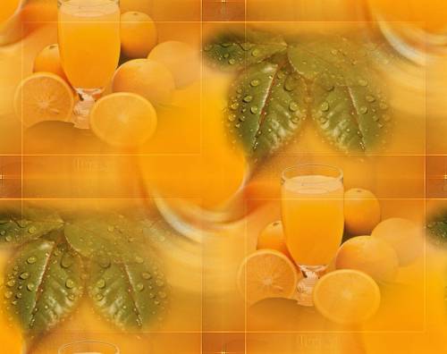 Апельсин дарит сок