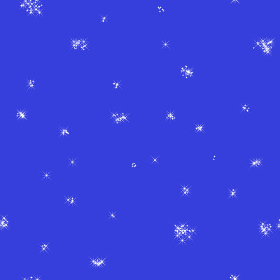 Снежинки на синем