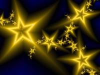 Желтые звезды на синем
