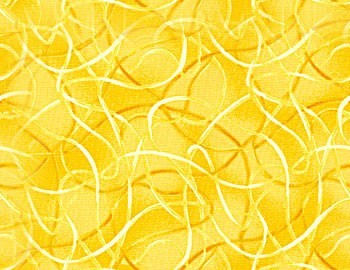 Желтые вьющиеся ленты