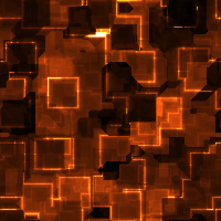 Оранжевые квадратики на темном.БШ