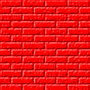 Красная кладка стены