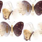 Бабочки на прозрачном