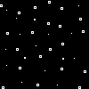 Падающие кубики на черном
