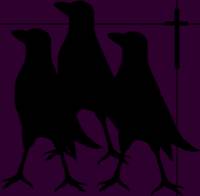 Вороны на фиолетовом