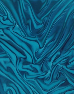 Ткань шелковая голубая