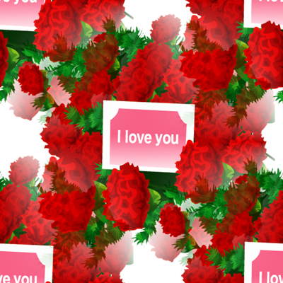 Я люблю тебя! Цветы