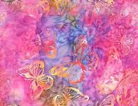 Бабочки в водовороте розового