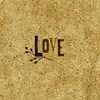 Надпись Любовь