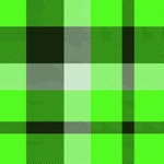 Шотландка. Светло-зеленая с черной клетка