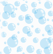 Голубые шарики на белом
