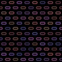 Сине-фиолетовые овалы на черном