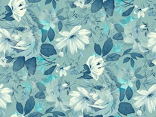 Белые цветы с сине-серыми листьями