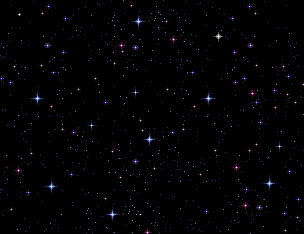 Синие и фиолетовые звезды