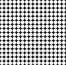Белые круги на черном