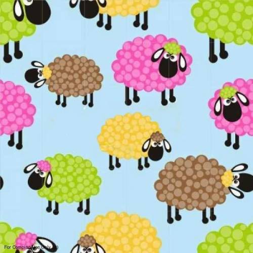 Разноцветные овечки